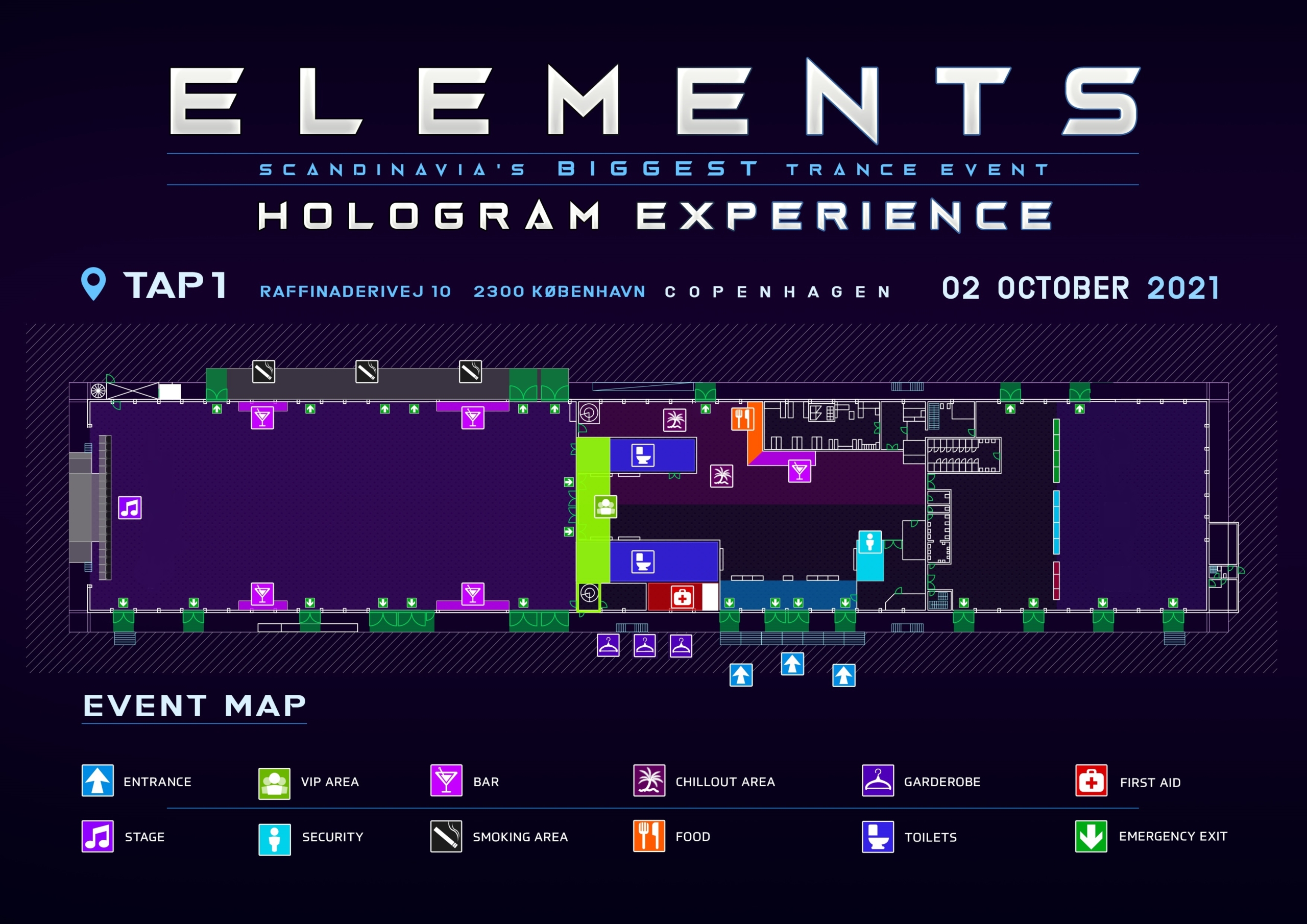 Elements Event Map